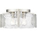 Aenon 3 Light 15 inch Pewter Flush Mount Ceiling Light